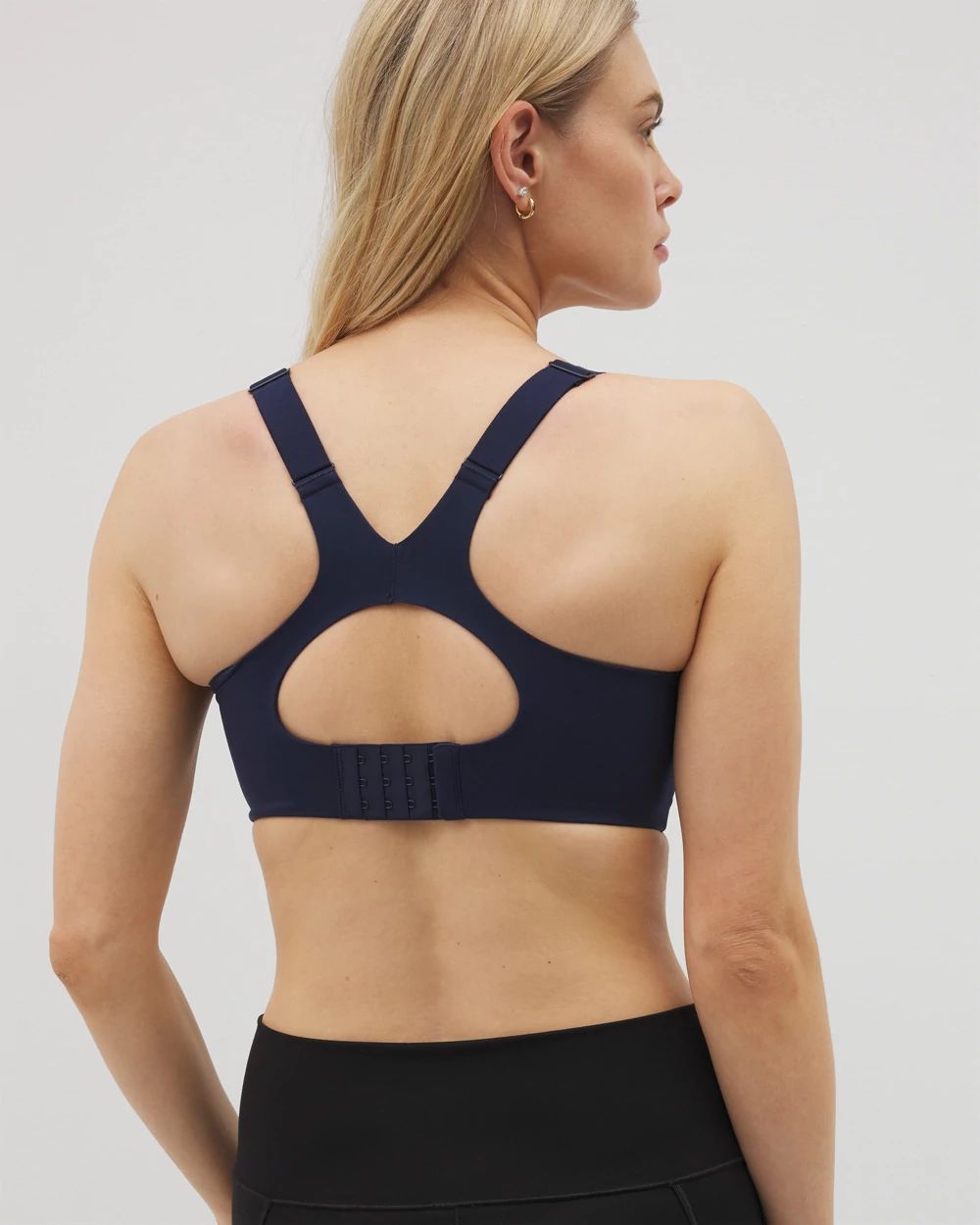 Salsationサルセーション Cotton Bra Darkblue XS High Impact Bra | Soma